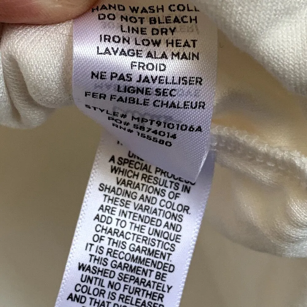 NWT Lulu's Choosing Chill Fleece Knit Pullover Sweatshirt in White - Image 10