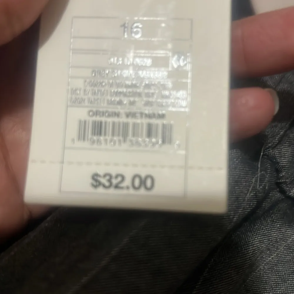 A New Day - A New Day Women's High Rise Regular Fit Pleat-Fron Charcoal - Image 3