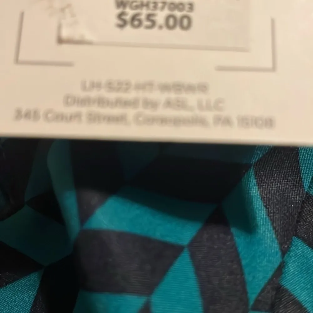 Lady Hagen Women's Skort Size 2 Herringbone Turquoise Golf Tennis Pickleball New - Image 6