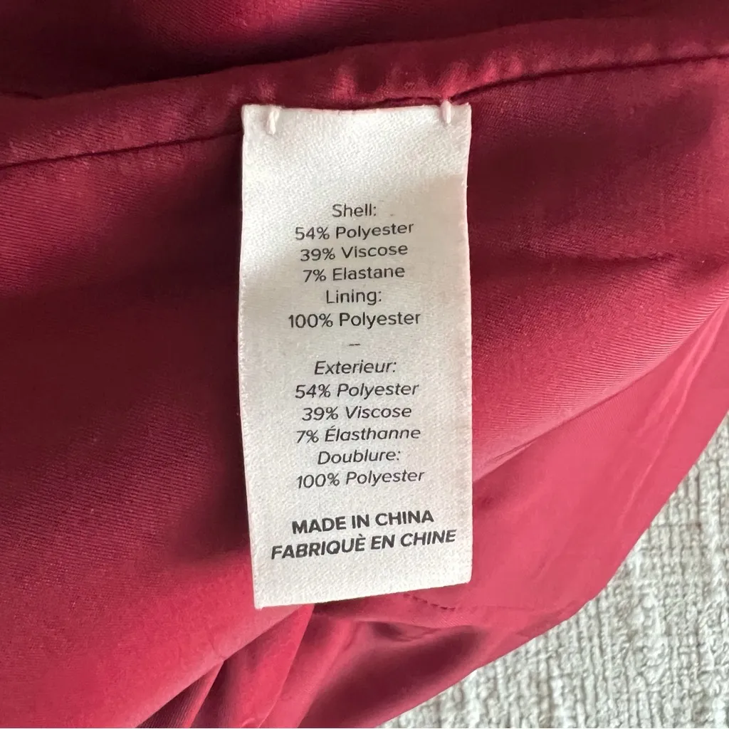 Cinq a Sept Piper Red Sleeveless Dress Size 6 - Image 9