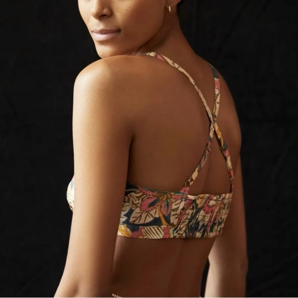 Pilcro Multicolor Patterned Bralette   Medium #720 - Image 2