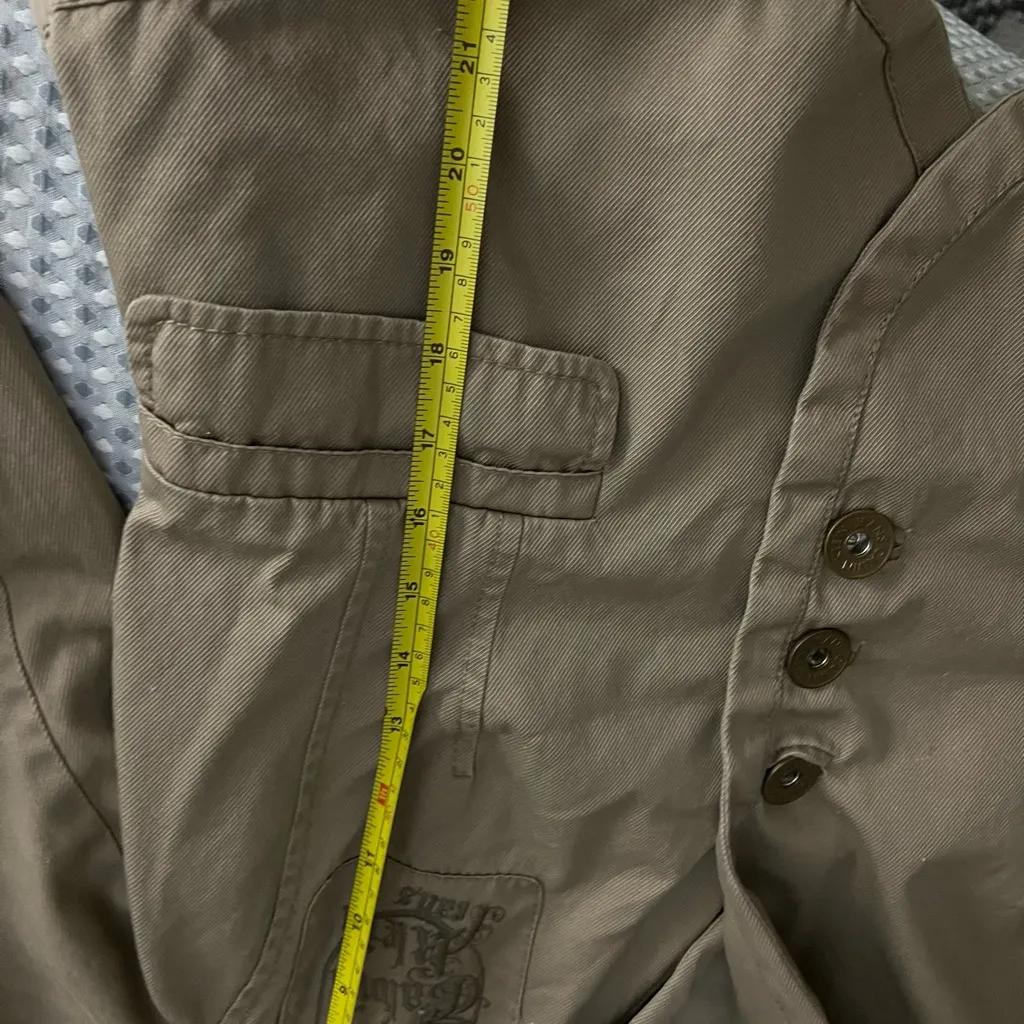 Vintage Calvin Klein Women's Tan Blazer Size L - Image 11