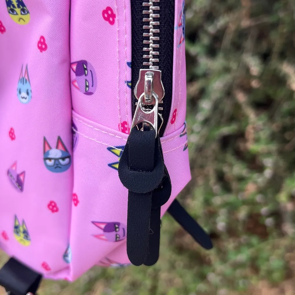 Pink Animal Crossing New Horizons backpack - Image 4