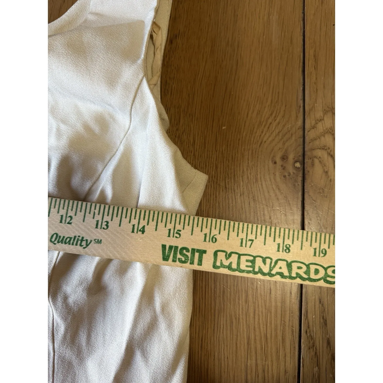 Miss Dorby Size 10 Embroidered Dress Top Set Button Floral Zipper Classic VTG - Image 13