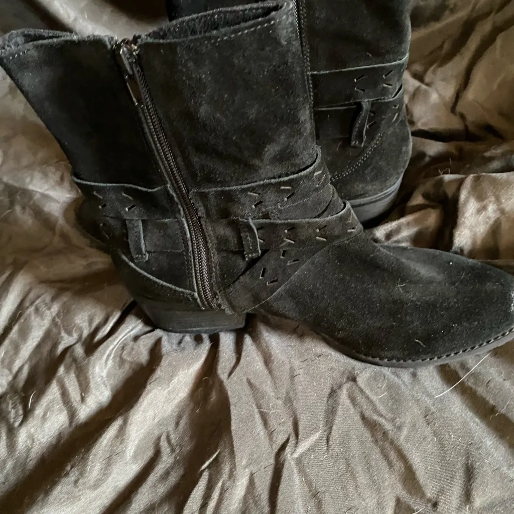 Naughty Monkey Black Ankle Boots - Image 6