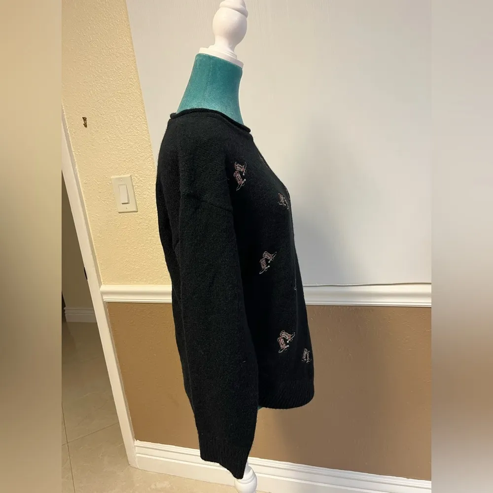 Ariat  Women’s All Boots Sweatshirt Size XS Embroidered Western-Inspired Pullover - Image 2