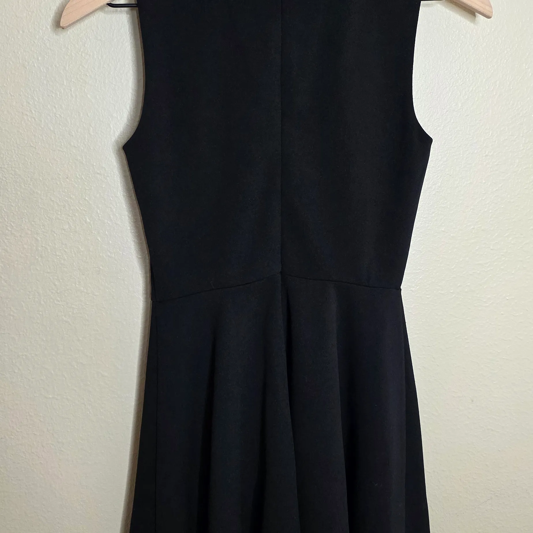Lulus Dress Monte Carlo Skater Rhinestone Neckline Sleeveless Mini Black Size XS - Image 6