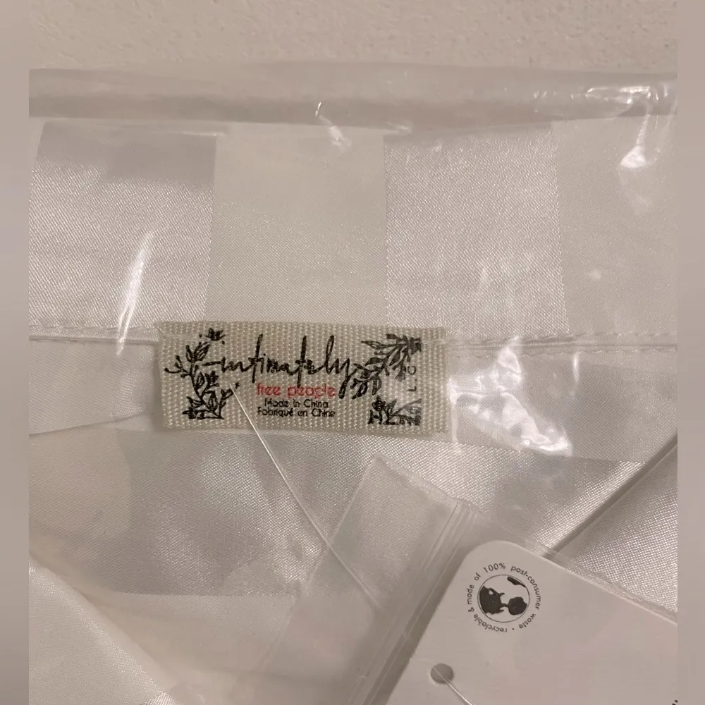 NWT Free People Pajama Party Sleep Pant Set Size Large Ivory Color - Image 7