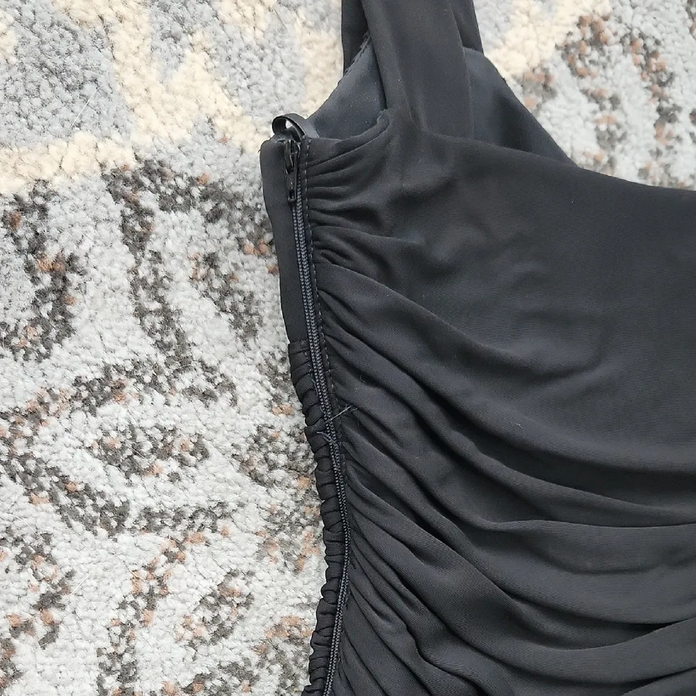 Michael Kors Elegant Fringe Dress Black 4 - Image 8