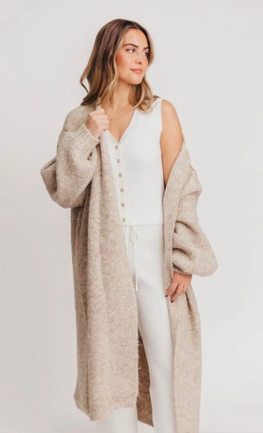 Oversized Fit Cardigan - Image 3