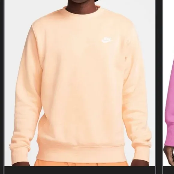 Nike orange crewneck - Image 2