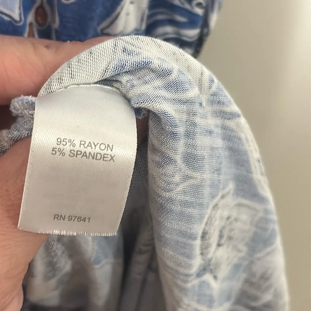 J. Jill floral tassel maxi dress woman size small petite tie waist adjustable - Image 9