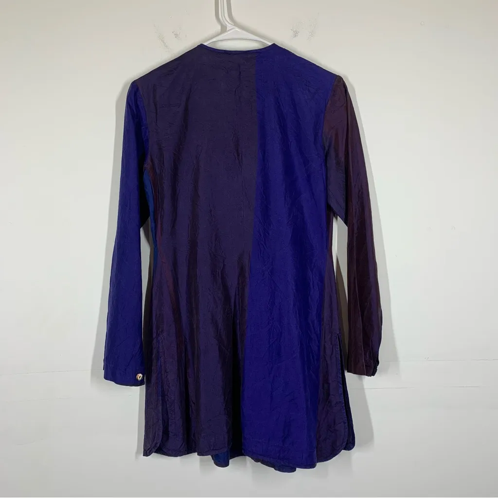 Dosa 100% Silk Size 2 or US Small/Medium Purple - Image 2