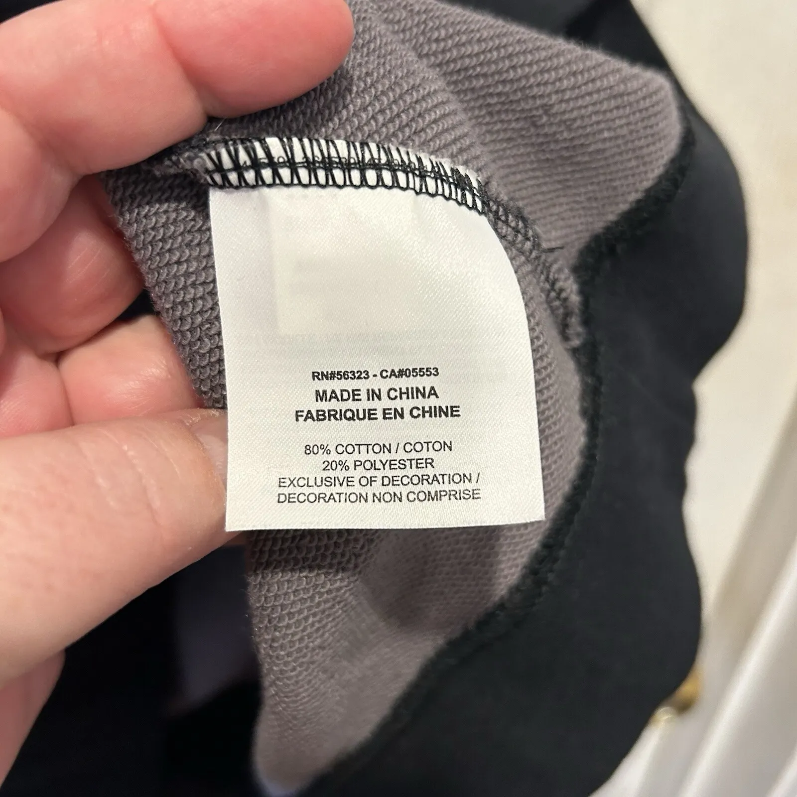 Nike Women Tie Dye Sleeveless Sweatshirt Dress Pouch Pocket Black Gray Small - Image 6