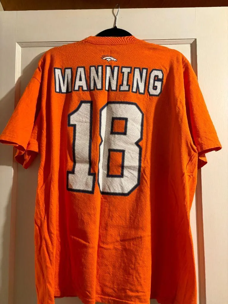 NFL Team Apparel Broncos XL T-Shirt - Image 3