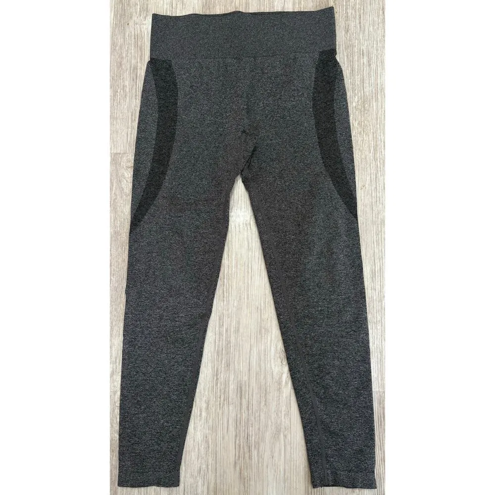 UNBRANDED | Women's Activewear Yoga Exercise Fitness Running Leggings | Large Gray - Image 2