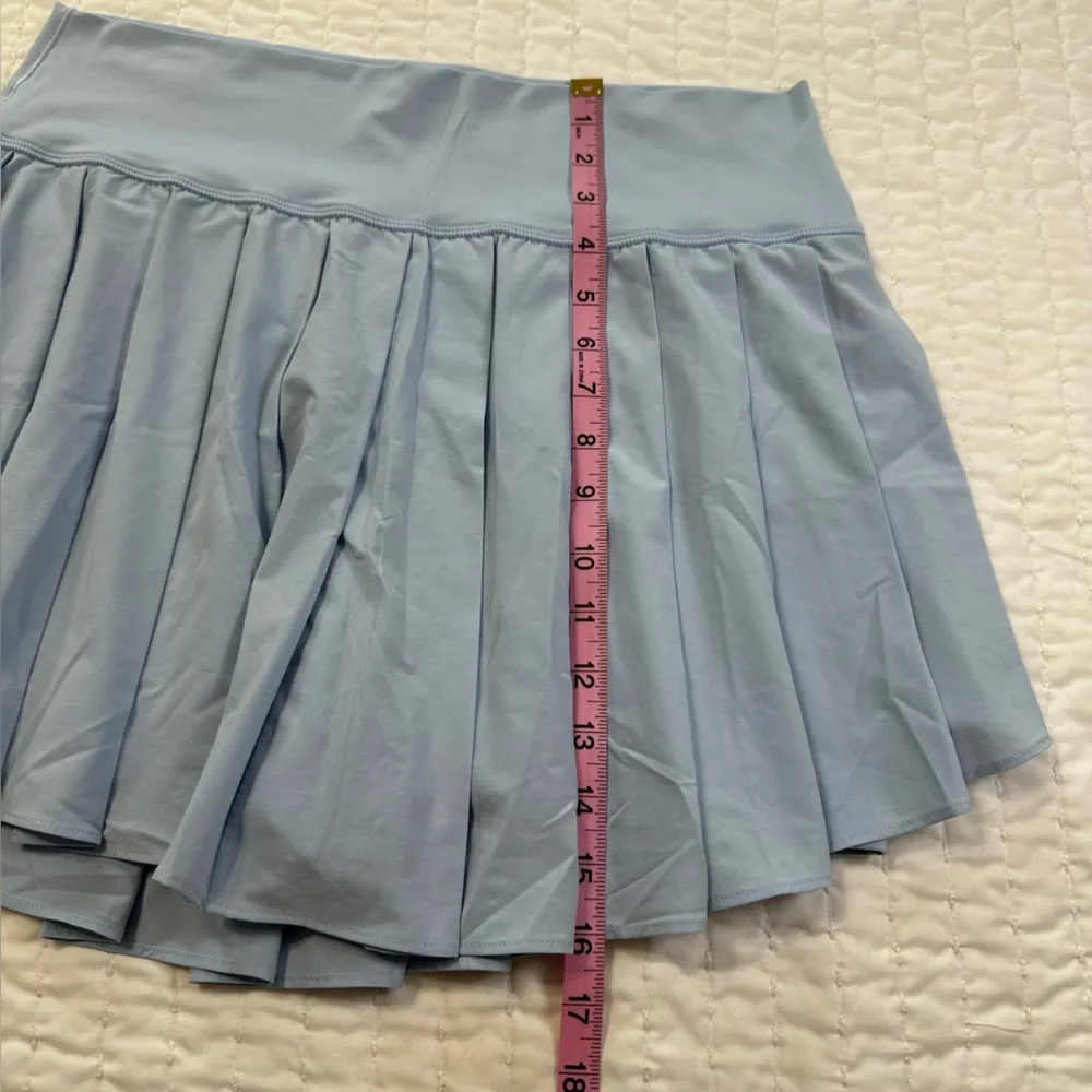 OFFLINE by Aerie Pleated Tennis Skirt in Sky Blue - Image 10