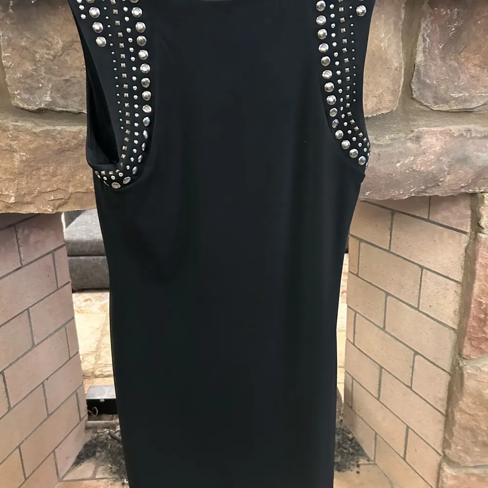 dress! Rock & Republic sized as a M..like new, black, studs,noticeable gorgeous - Image 2