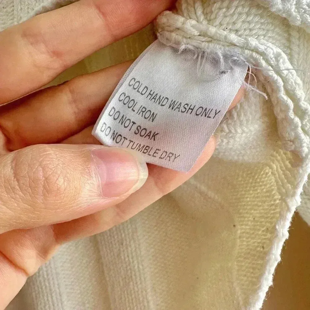 Rumor by Anthropologie Extra Cropped Long Sleeve Ribbed Sweater, S/M, Cardigan - Image 10