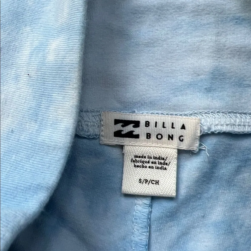 Billabong Little Shores NWT Biker Babe Shorts Morning Sky Size Small - Image 6