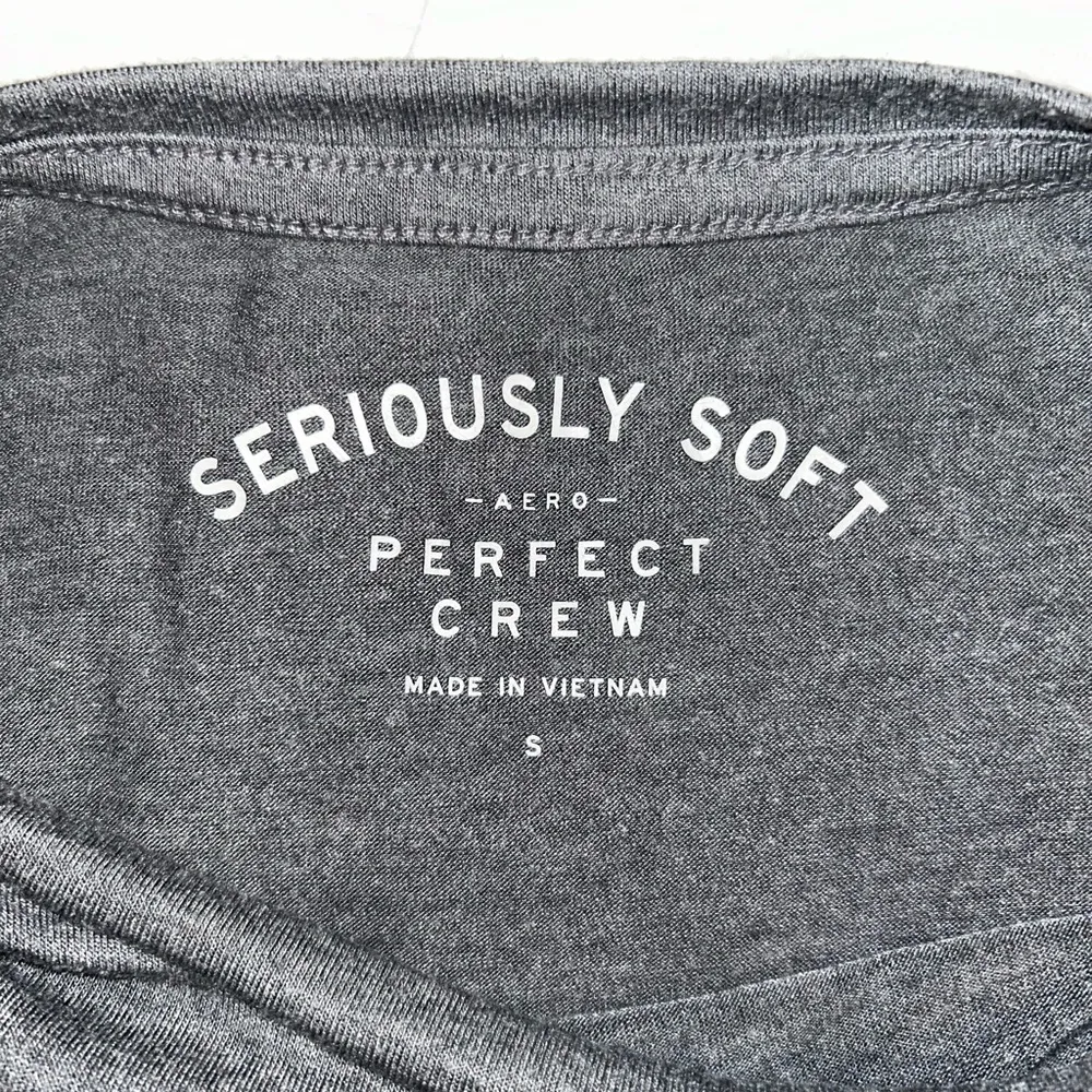 Aero Seriously Soft Perfect Crew Pocket Tee - Image 3