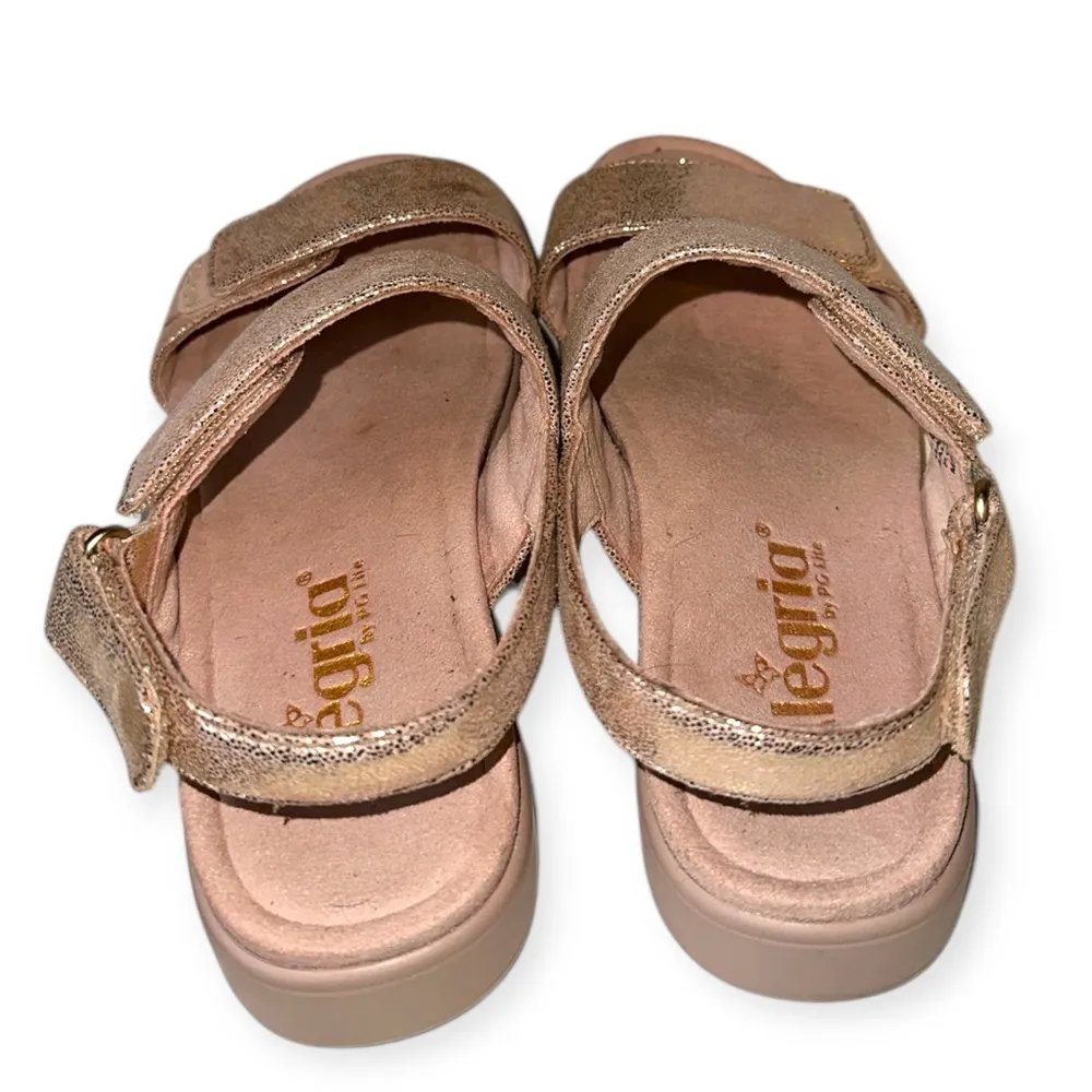 Alegria by PG lite women’s Lunah Rose Gold sandals size 35/ US 5/5.5 - Image 7