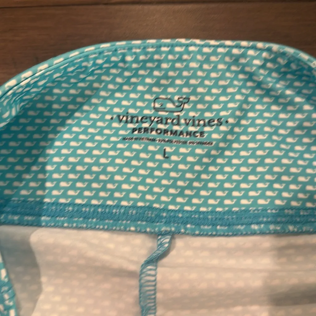NWT Vineyard Vines Factory Whale Print Athletic Skort Sz L - Image 2