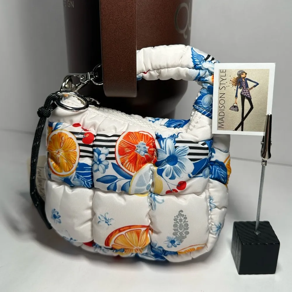 Free People Quilted Micro Pouch #1047 - Image 4