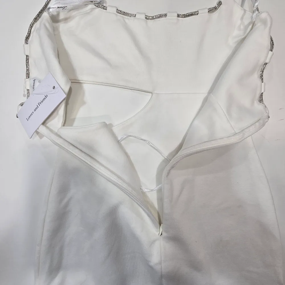 Lovers and Friends Charlotte Midi Dress in White - Image 10