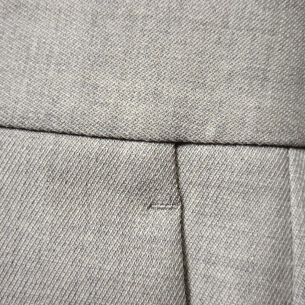 NWT Theory Testra in Grey Fall Wool Twill Stretch Slim Ankle Pants 12 - Image 3