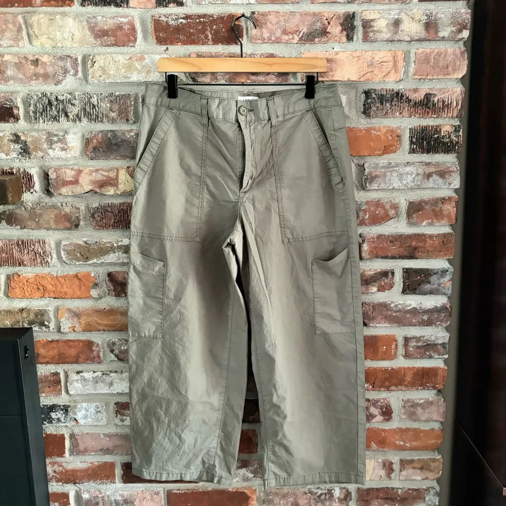 Agolde Daria Utility Cargo Crop Wide Leg Pants, 30 - Image 3