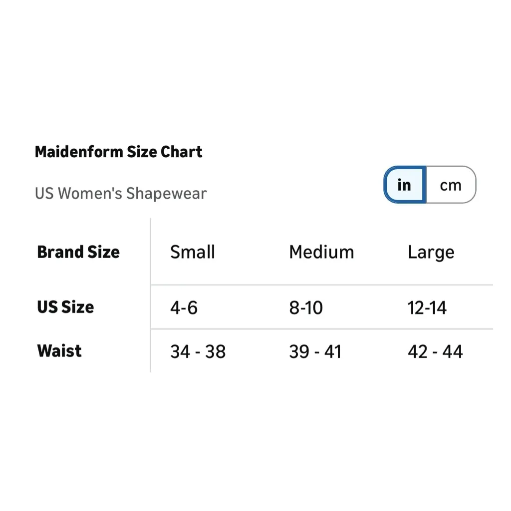 Flexees by Maidenform White Waist Corset Body Shaping Hook & Eye Closure Large - Image 9