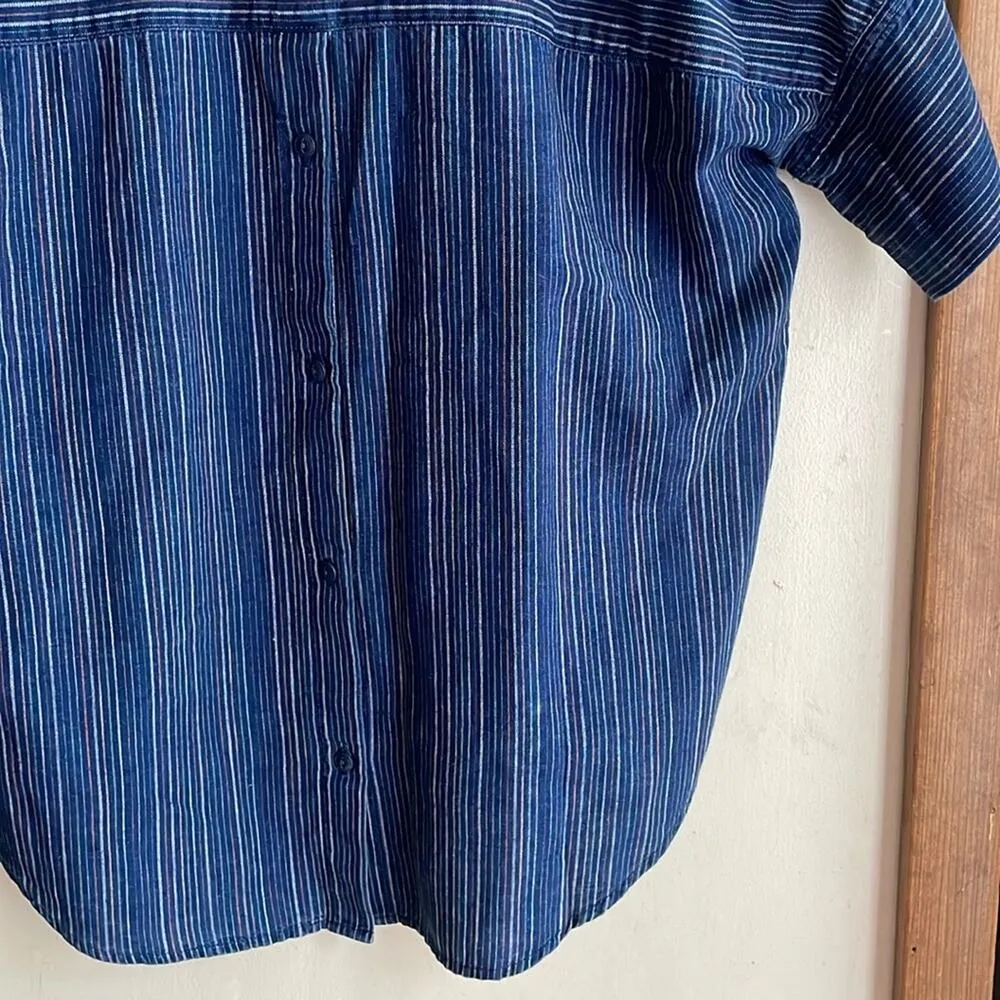 Madewell Courier Button-Back Shirt in Cecile Stripe - Image 12