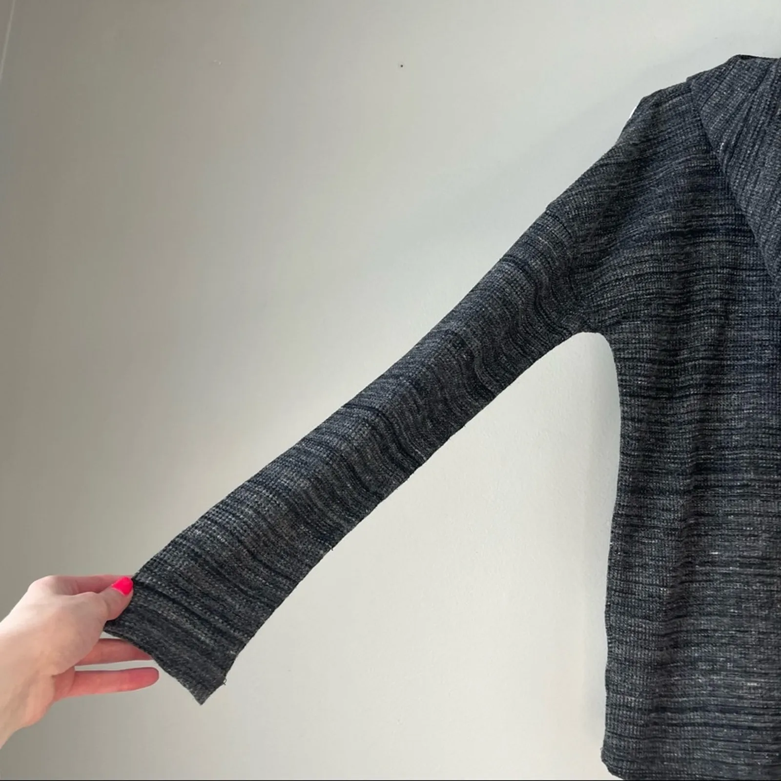 Calvin Klein Performance Hooded Gray Sweatshirt Size XS - Image 8