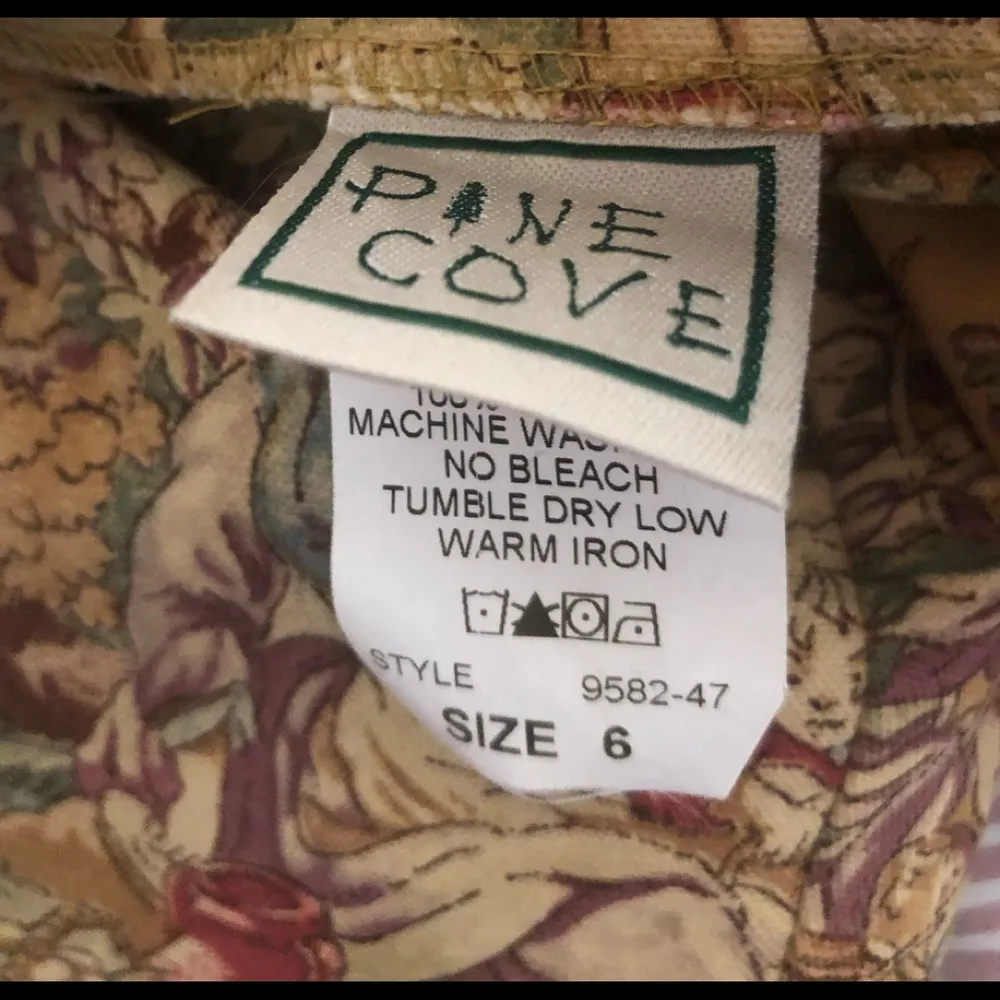 Pine Cove CottageCore Vintage Pants - Image 4