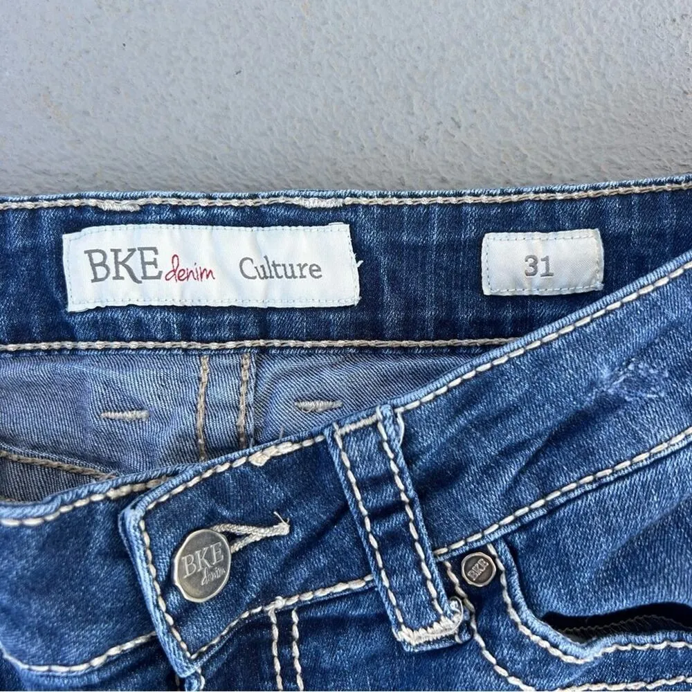 Buckle BKE Culture Crop Capri Jeans Size 31 - Image 3