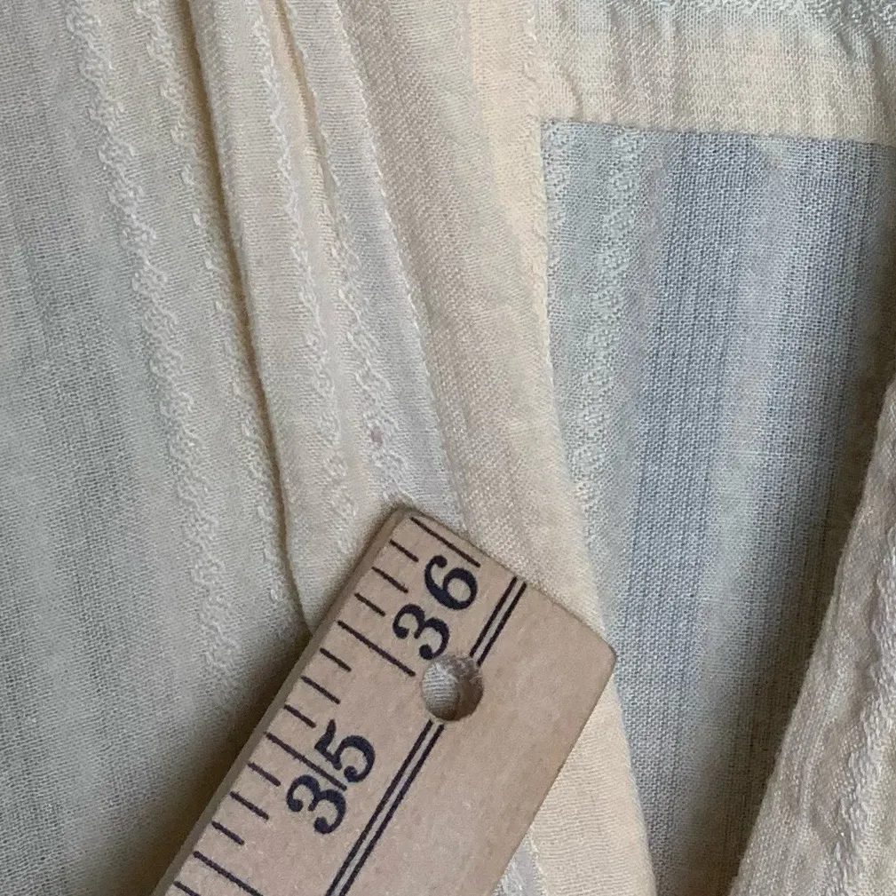 Free People Women Size Large Tara Twist‎ Mini Dress in Vanilla Cake - Image 3