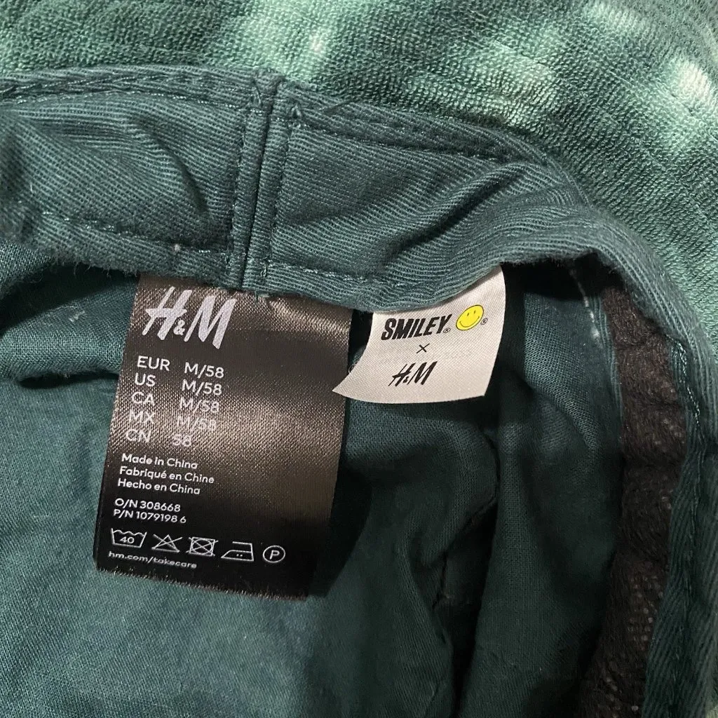 Green Bucket Hat Lightweight Women's M - Image 2