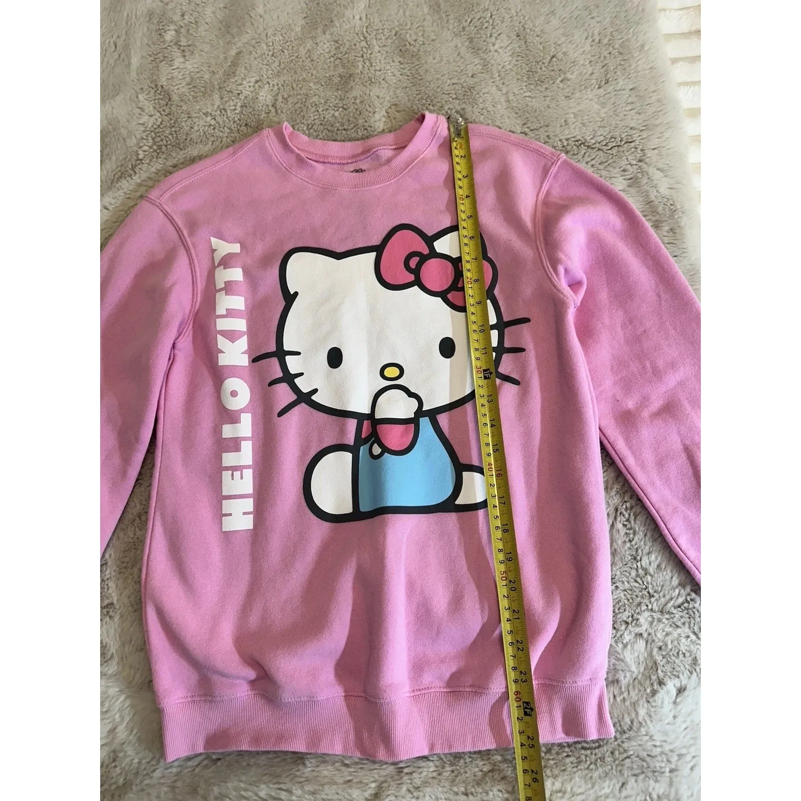 Hello Kitty Long Sleeve Pullover Size XS - Image 8