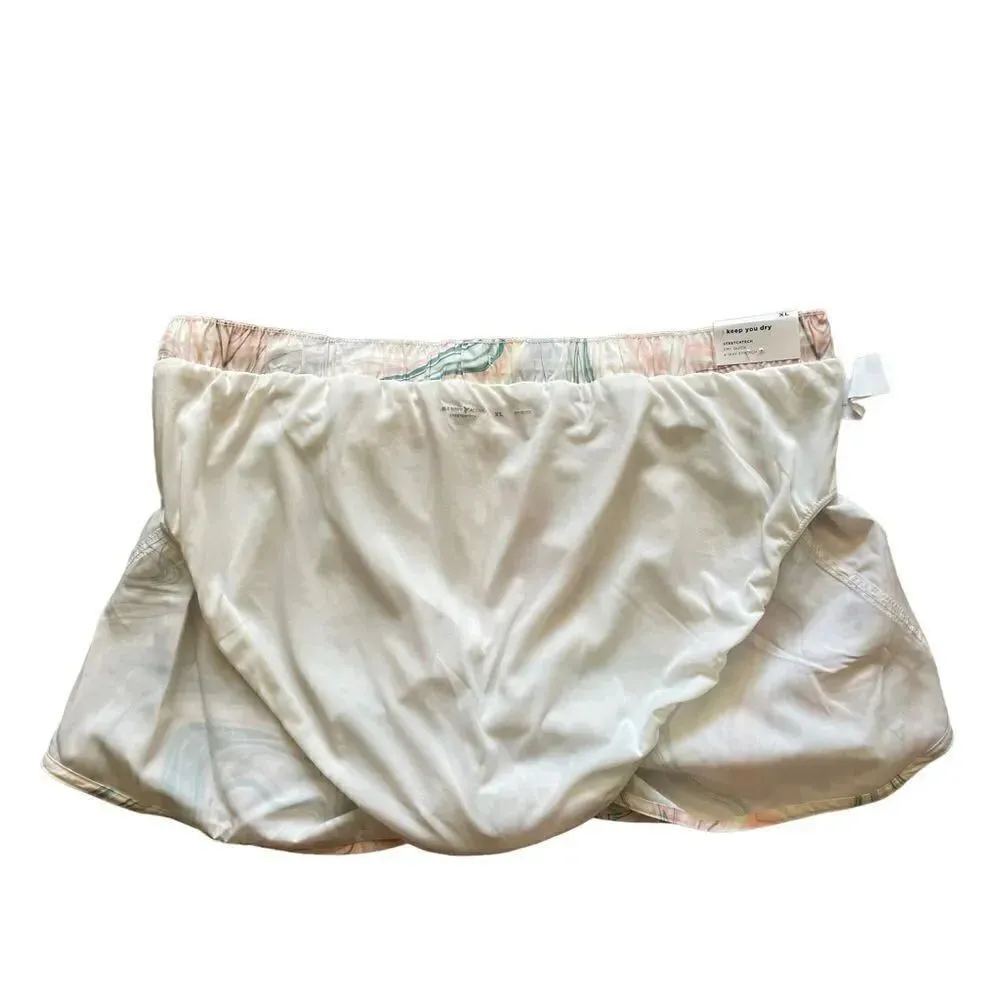 Old Navy Mid-Rise StretchTech Swirl Pop Dolphin-Hem Run Athletic Shorts SZ XL - Image 7