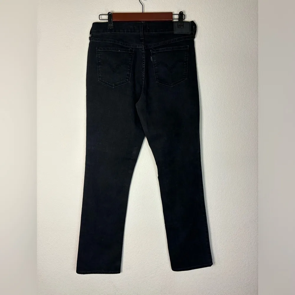 Black Levi’s 505 Straight Leg Jeans - Image 2