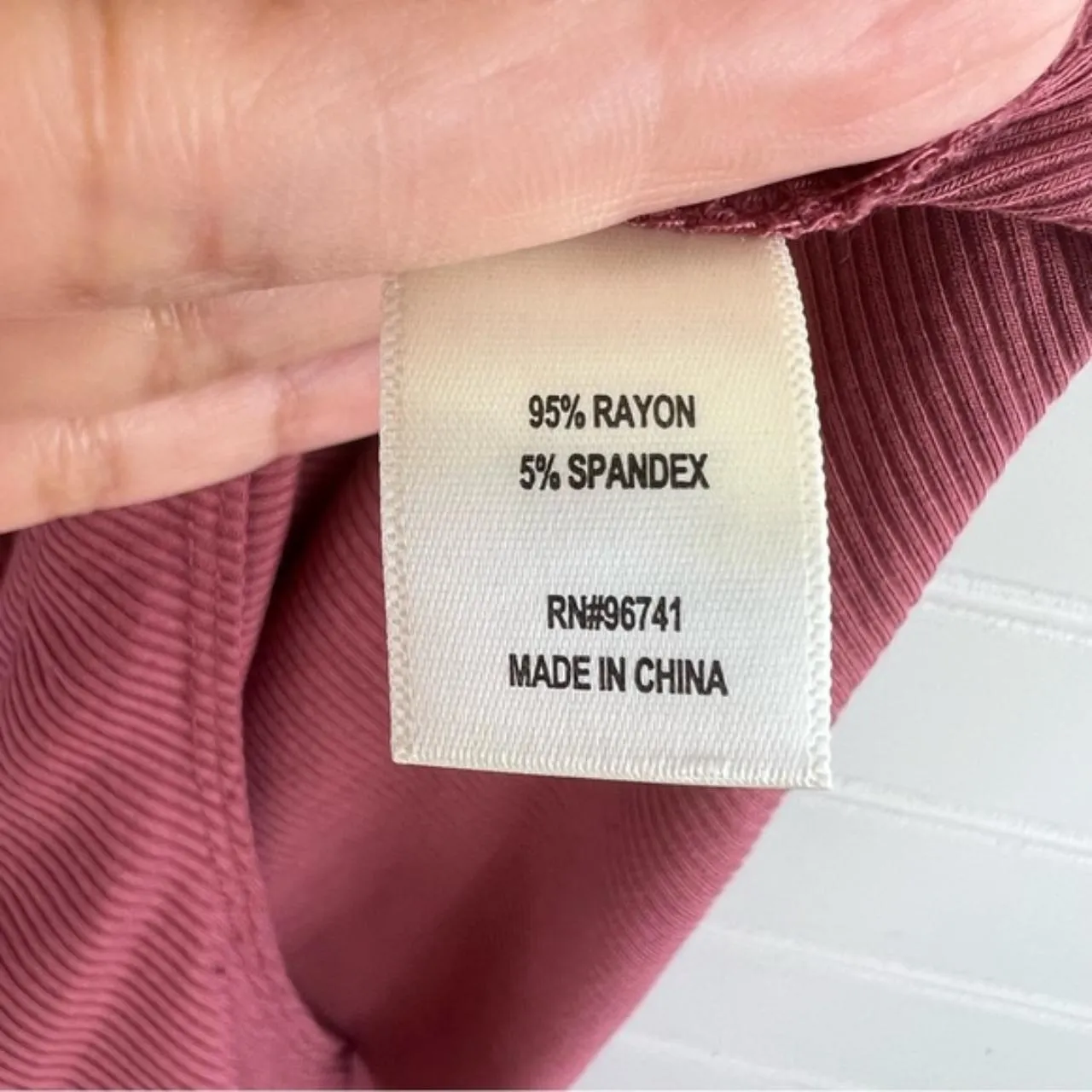 Self Esteem  Dusty Rose Sleeveless Bodysuit - Image 7