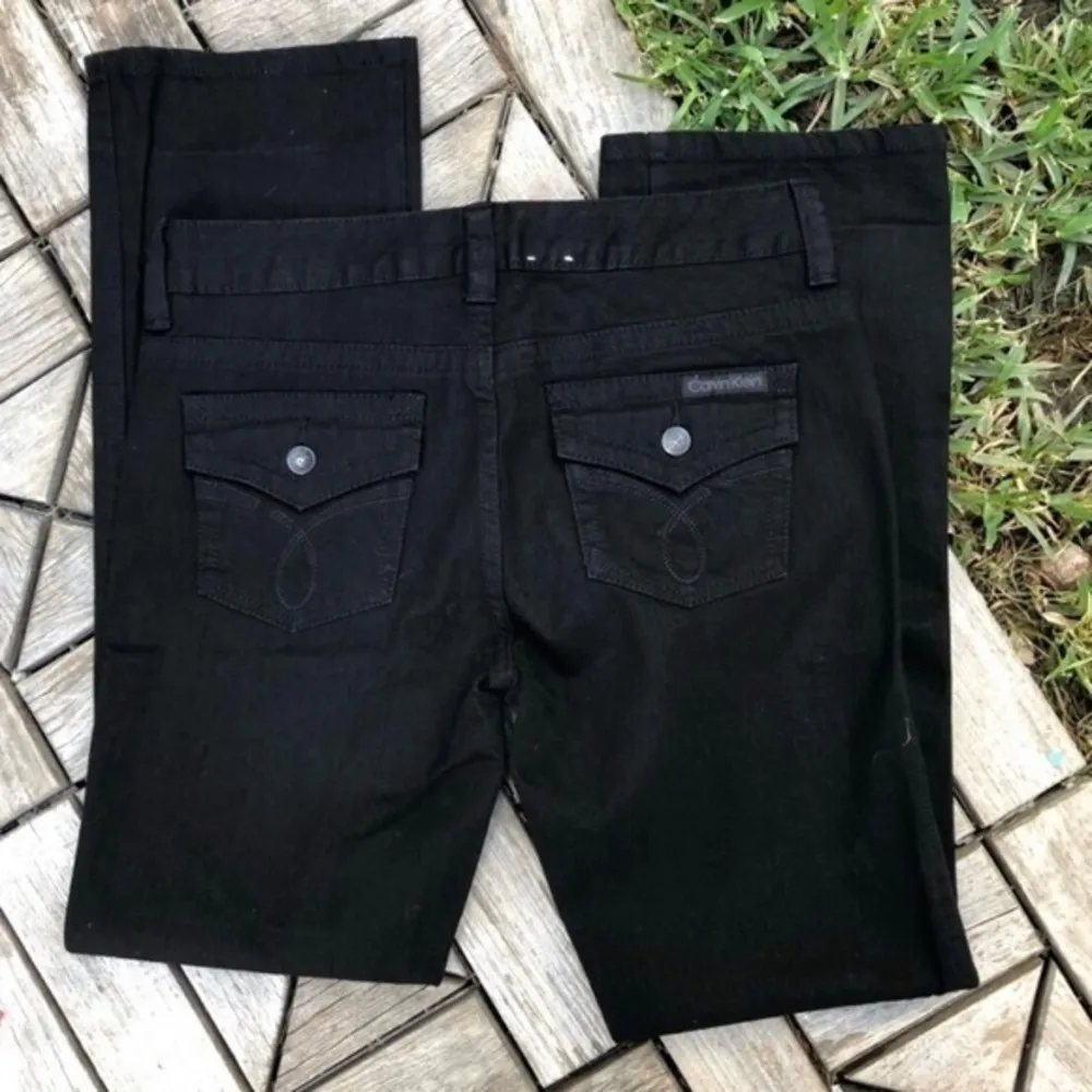 Calvin Klein Jeans Black Lean Boot Jeans Size 6 - Image 2