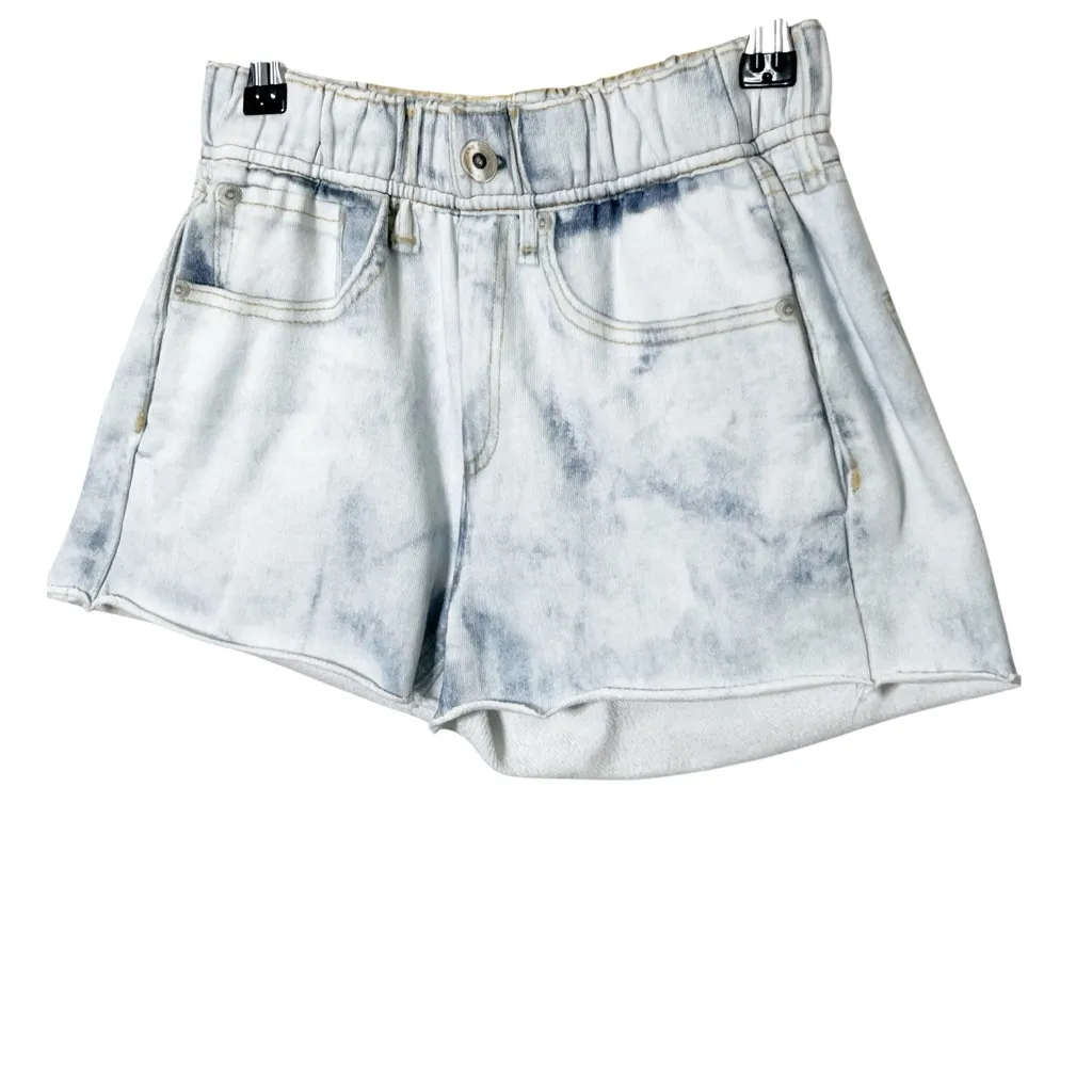 Rag & Bone Miramar Shorts Oasis Wash Women’s XXS French Terry Denim Look - Image 3