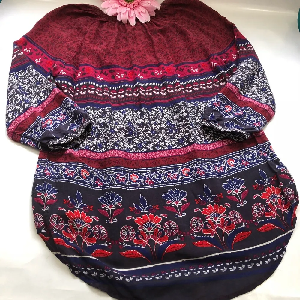 BLL Red, White, & Blue Tunic/Top/Beach Coverup - Image 7