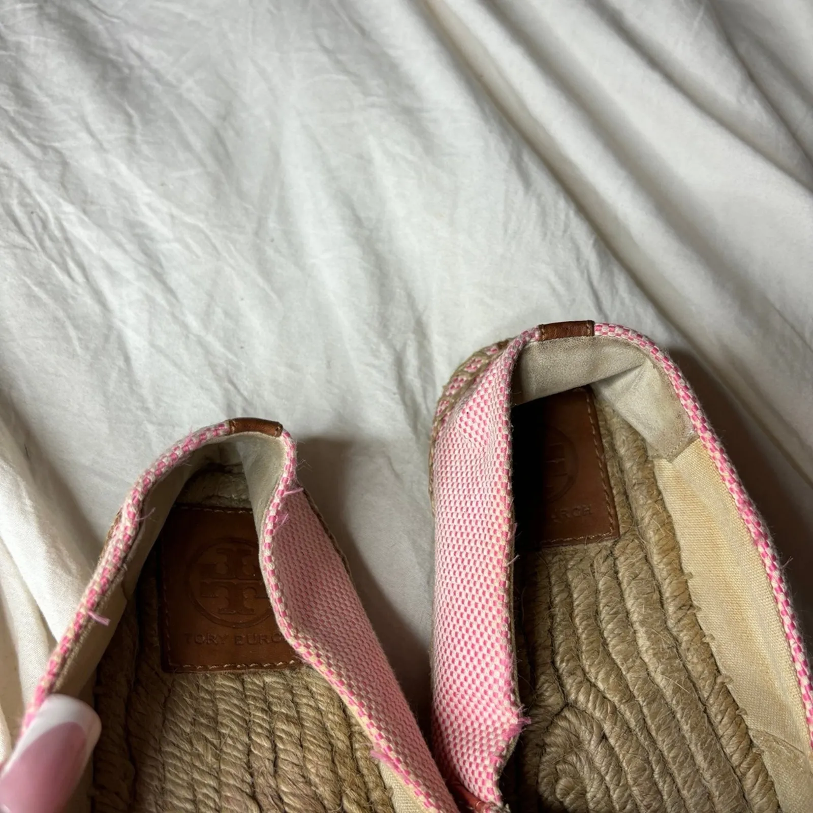 Tory Burch Women's Orange Espadrilles - Image 2