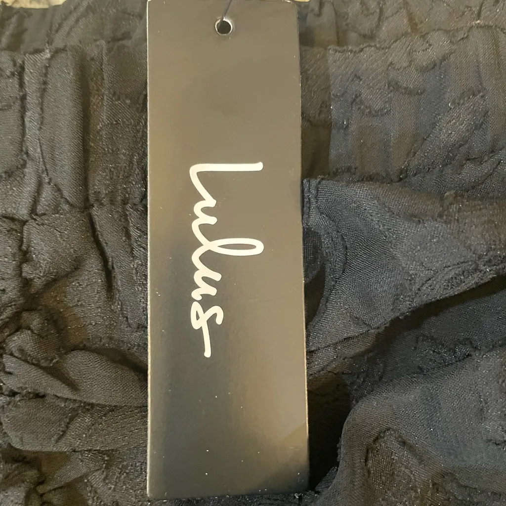 Lulu's Black Floral Mini Skirt - Image 3