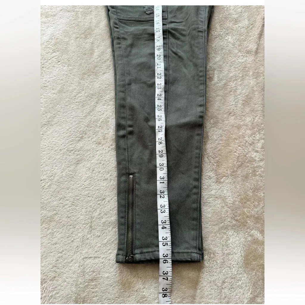 Treasure & Bond Women’s Olive Green Zip‎ Ankle Pants Size 31 - Image 14