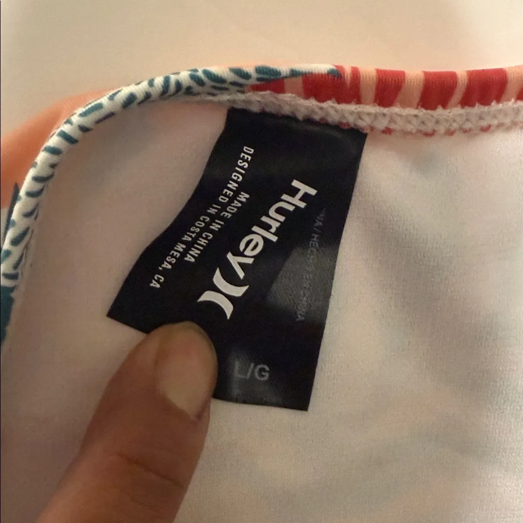 Hurley Multicolor Bikini Set large teen girls 2 piece - Image 4