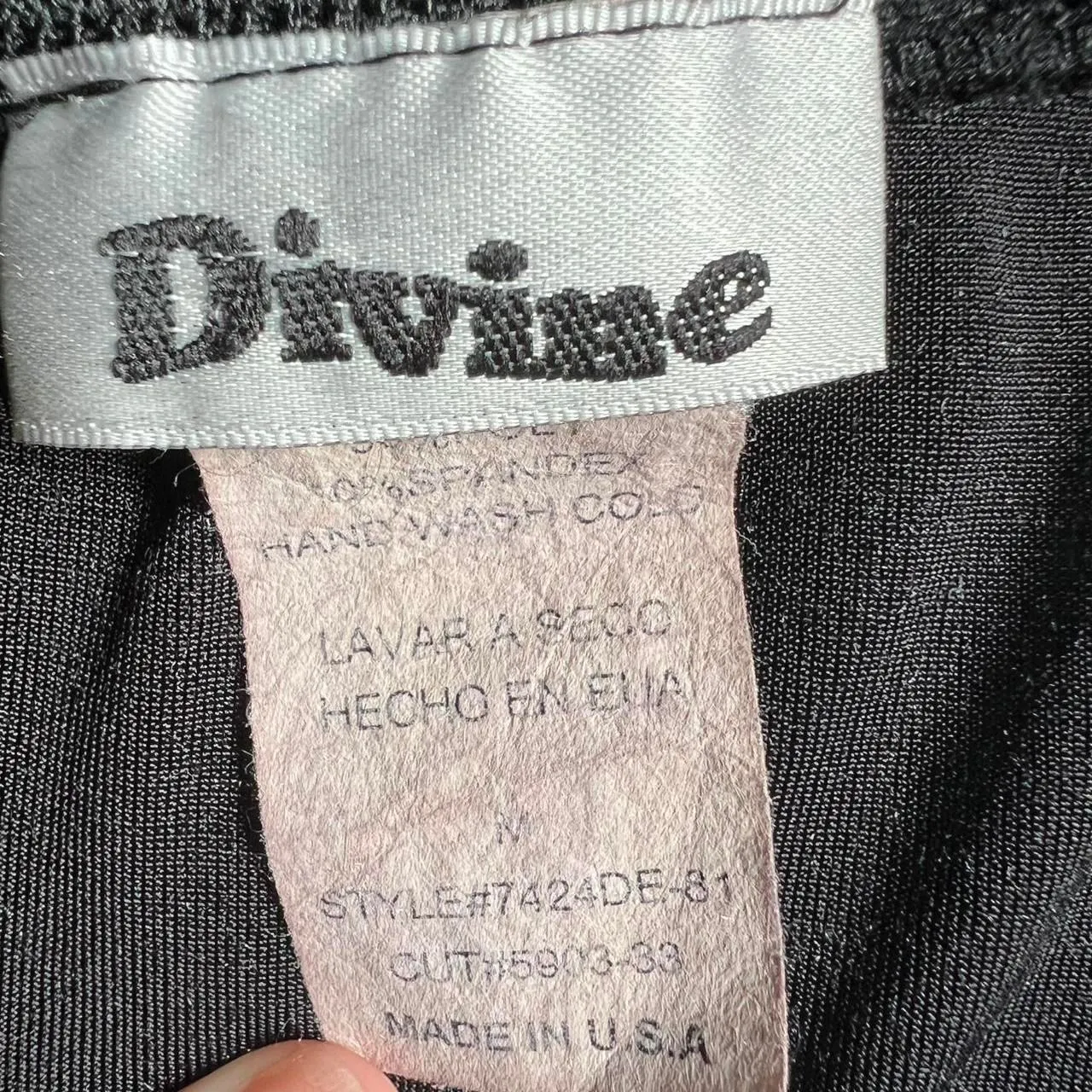 Vintage Y2K Whimsigoth Velvet Midi Skirt by Divine size M whimsygoth goth 90's Black Size M - Image 5